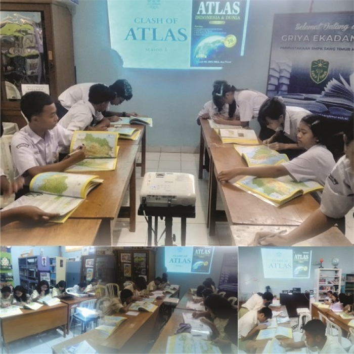 Hari Kunjung Perpustakaan: Class of Champion - Atlas