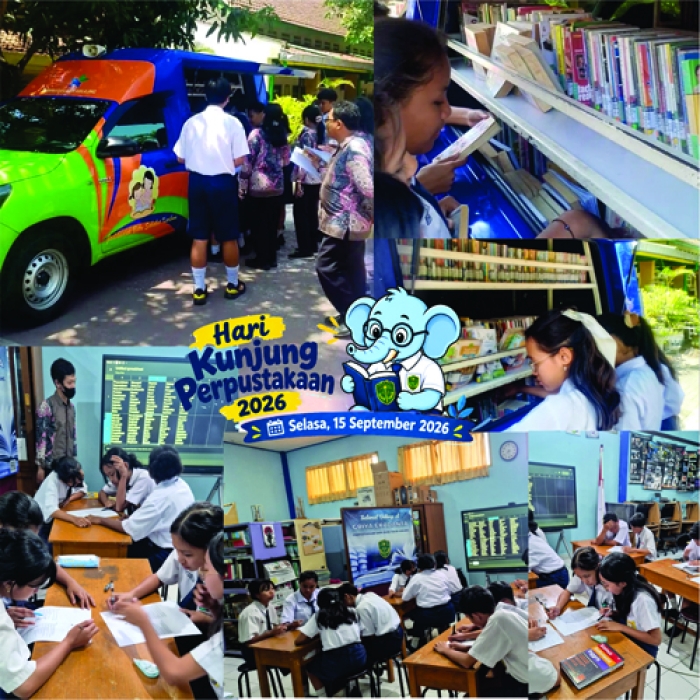 Hari Kunjung Perpustakaan Meriah dengan TTS dan Perpustakaan Keliling